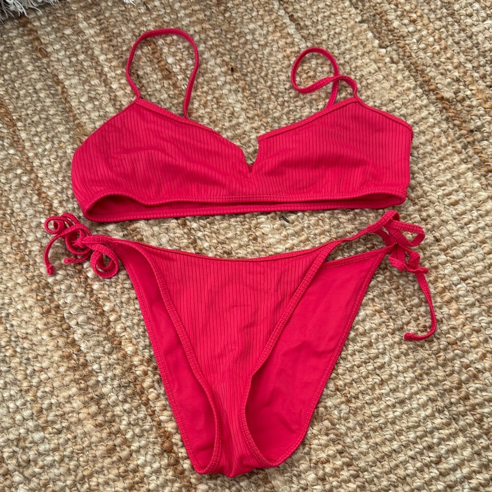 PacSun hot pink Bikini Set